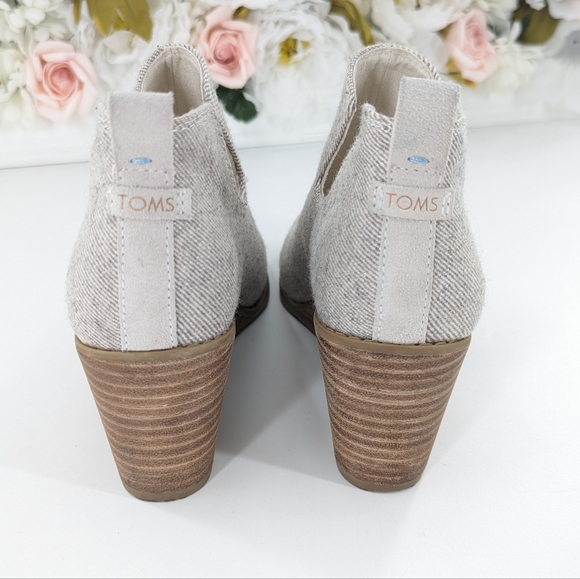 toms gray booties